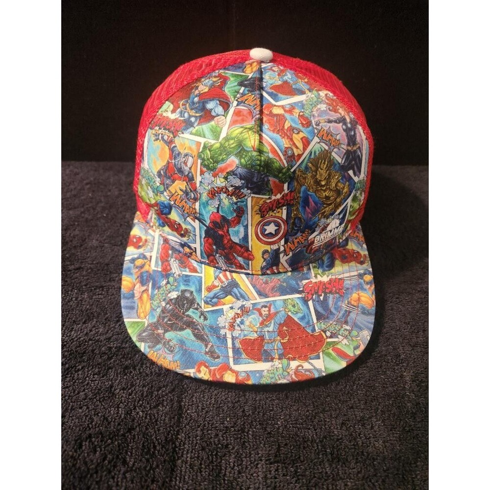 Marvel Characters Brimmz Trucker Snapback Hat